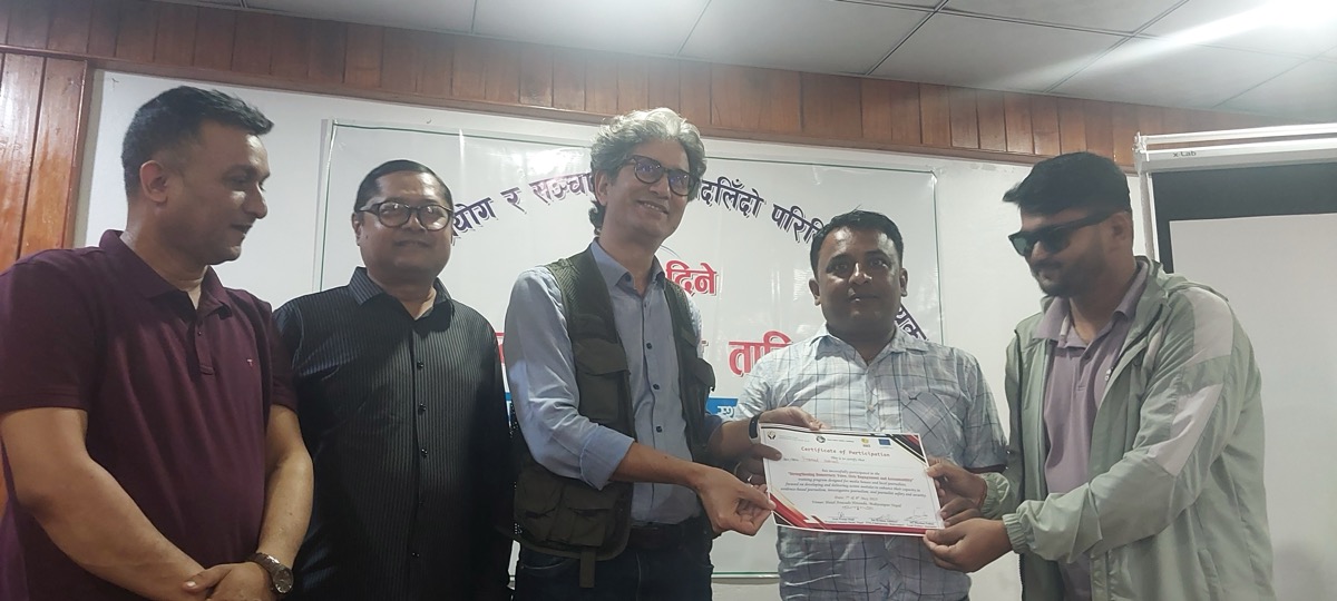 Strengthening Journalists Program Makwanpur